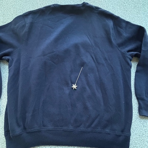 Polo by Ralph Lauren Navy Crewneck Sweater - Picture 10 of 13